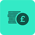 Stack of coins icon