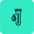 Blood test icon