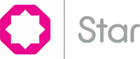 Pink geometric logo with the text "Axis Bank" in gray on a white background.