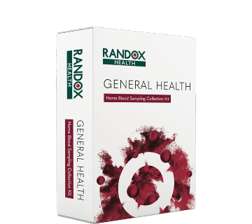 Randox General health at home health test kits box