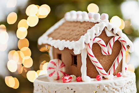 Gingerbread house - festive baking