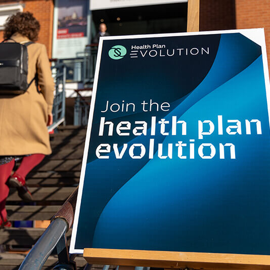 Simplyhealth Health Plan Evolution broker event entrance