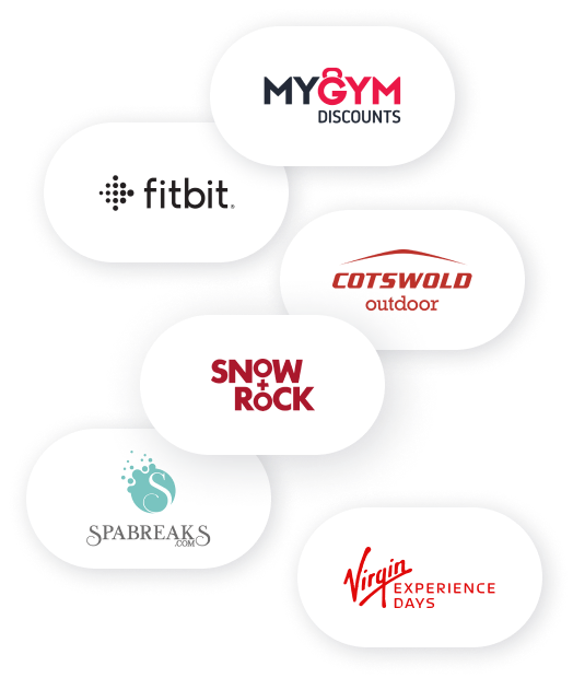 Various brand logos