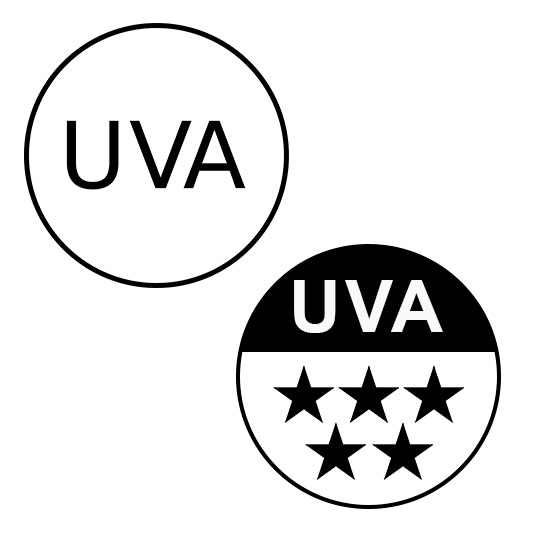 UVA logo and UVA seal example