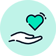 Care for employees icon
