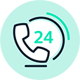24/7 GP and counselling icon