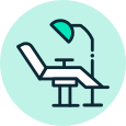 Treatment chair illustration
