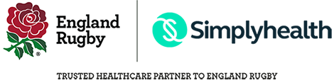 England Rugby and Simplyhealth logo