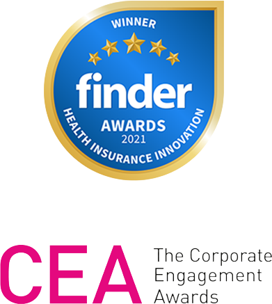 Finder Awards and Corporate Engagement Awards 2021 logos