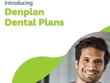 Denplan Dental Plans flyer front cover