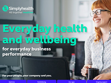 Optimise health plan flyer front cover